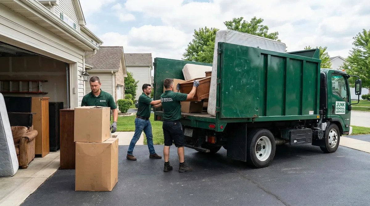 Heavy Item Pickup service in Chicagoland