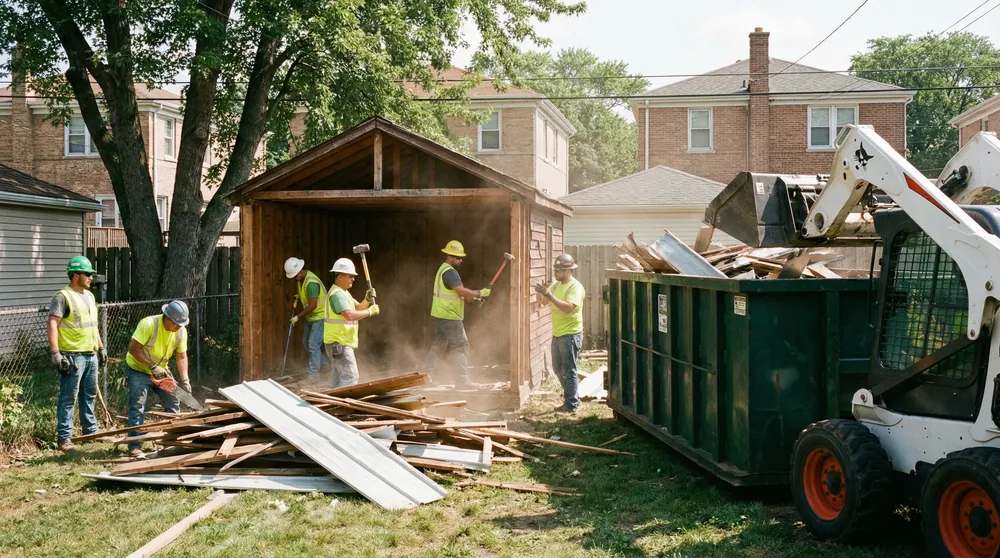 Hot Tub Removal service in Chicagoland